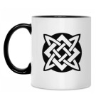 Кружка двухцветная