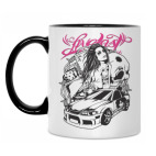 Кружка двухцветная