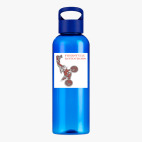 Прозрачная спортивная бутылка