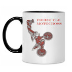 Кружка двухцветная