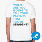 Мужская спортивная футболка