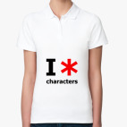 Женская рубашка поло