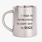 Кружка металлическая