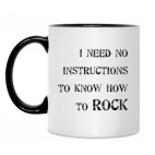 Кружка двухцветная