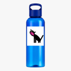 Прозрачная спортивная бутылка