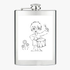 Фляжка стальная