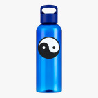 Прозрачная спортивная бутылка