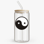 Банка с бамбуковой крышкой