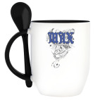 Кружка с ложкой