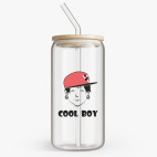 Банка с бамбуковой крышкой