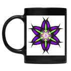 Кружка цветная UV-DTF