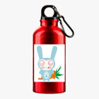 Металлическая бутылка 400 мл UV-DTF