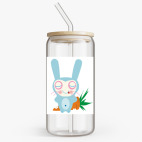 Банка с бамбуковой крышкой