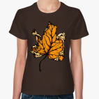 Желтый лист кленовый