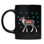 Кружка цветная UV-DTF