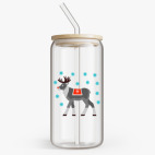 Банка с бамбуковой крышкой