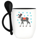 Кружка с ложкой