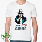 Мужская футболка органик