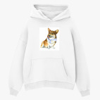 Толстовка худи оверсайз