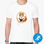 Мужская спортивная футболка