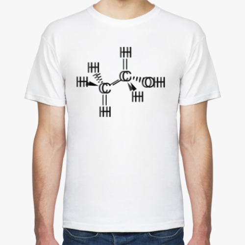 Футболка C2H5OH