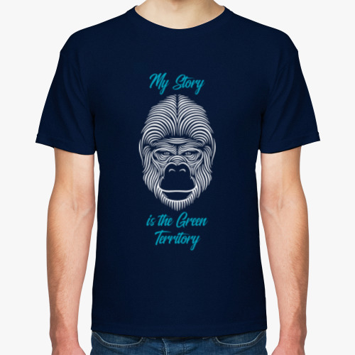 Футболка с принтом Gorilla