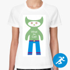 Женская спортивная футболка