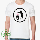 Мужская футболка органик