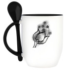 Кружка с ложкой