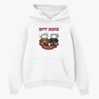 Толстовка худи оверсайз