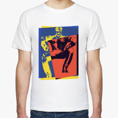 Футболка с принтом TomPopArt