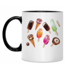 Кружка двухцветная