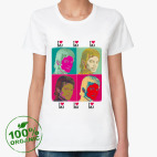 Женская футболка органик