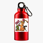 Металлическая бутылка 400 мл UV-DTF