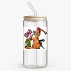 Банка с бамбуковой крышкой