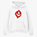 Толстовка худи оверсайз