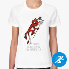 Женская спортивная футболка