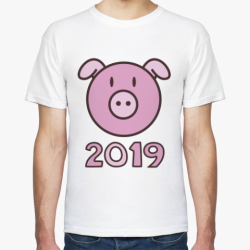 Футболка Год свиньи (кабана) 2019