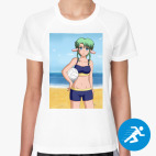 Женская спортивная футболка