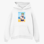 Толстовка худи оверсайз