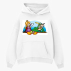 Толстовка худи оверсайз