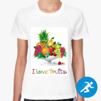 Женская спортивная футболка