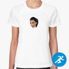 Женская спортивная футболка