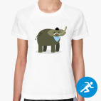 Женская спортивная футболка