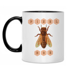 Кружка двухцветная