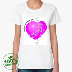 Женская футболка органик