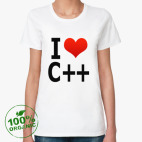 Женская футболка органик