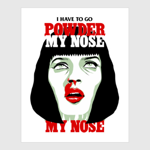 Постер Mia Wallace Pulp Ficton