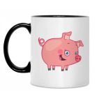 Кружка двухцветная