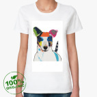 Женская футболка органик